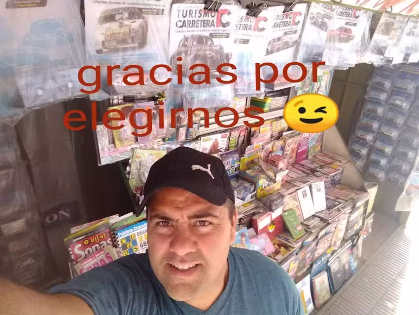kiosco de diarios y revistas Modelo