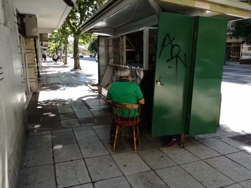 Kiosco de diarios